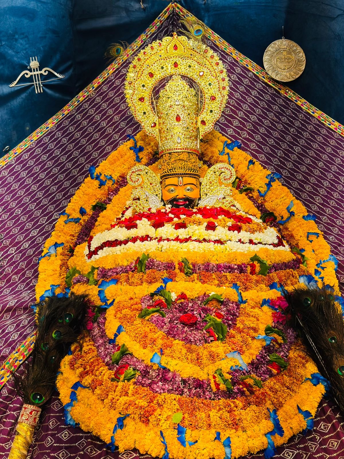 Phool Bangla Shringar Floral Decoration Khatu Shyam